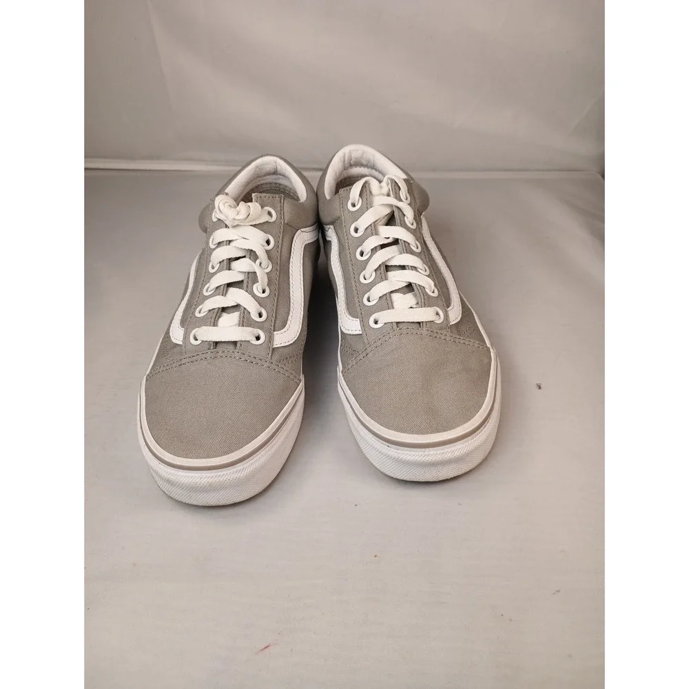 Vans Off The Wall 500714 Gray Casual Shoes Sneakers Unisex Size M 6 W 7.5